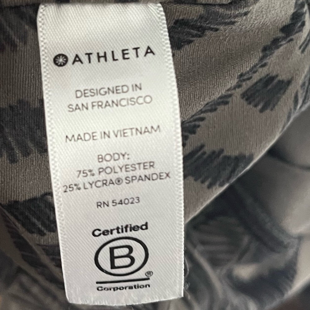 Athleta Leggings Yoga Pants US Size XXS - Picture 4 of 4
